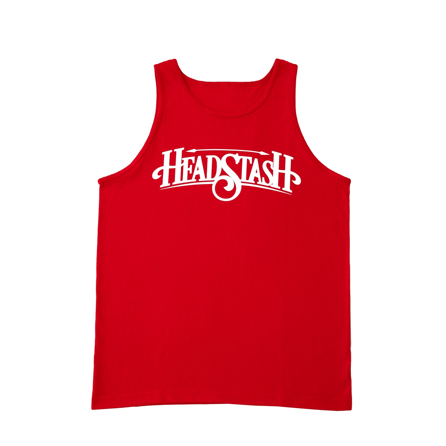 Red Mens Adult Classic Tank Top